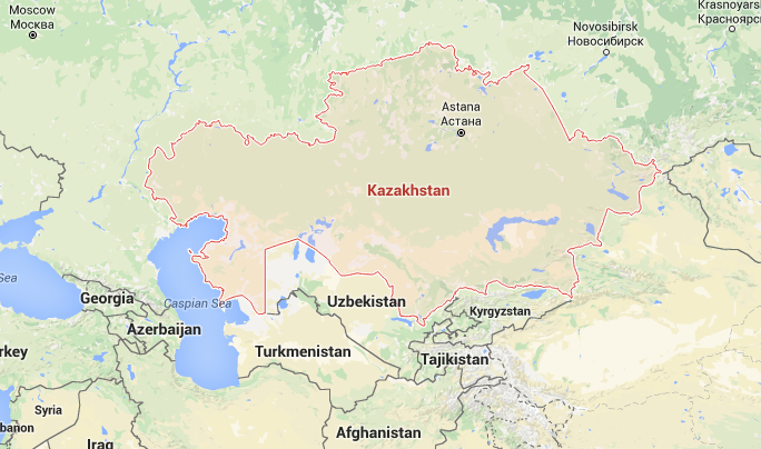 Kazakhstan Map